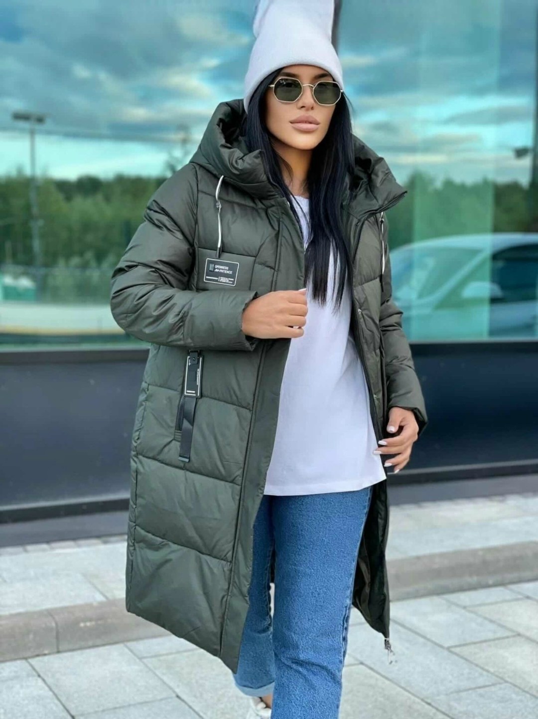 пуховик свободного кроя,куртка женская зимняя,демисезонная куртка,куртка женская,куртки зима удлиненные