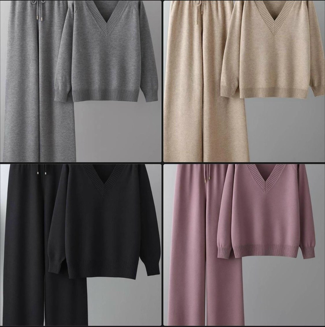 женский трикотажный костюм из двух предметов,женский трикотажный костюм,трикотажные костюмы,трикотажный костюм повседневный,вязаные костюмы