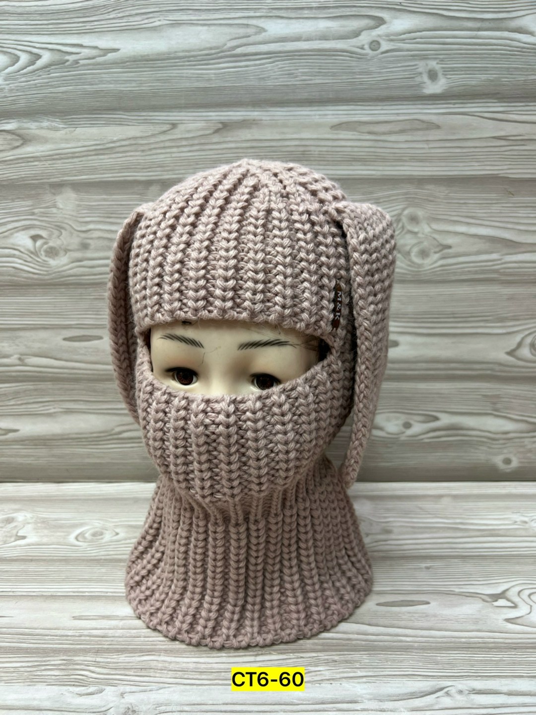 балаклава шапка вязаная с ушами,балаклава женская с ушками зайки вязаная,балаклава с ушками зайка вязаная,балаклава вязаная,вязаная балаклава с ушками