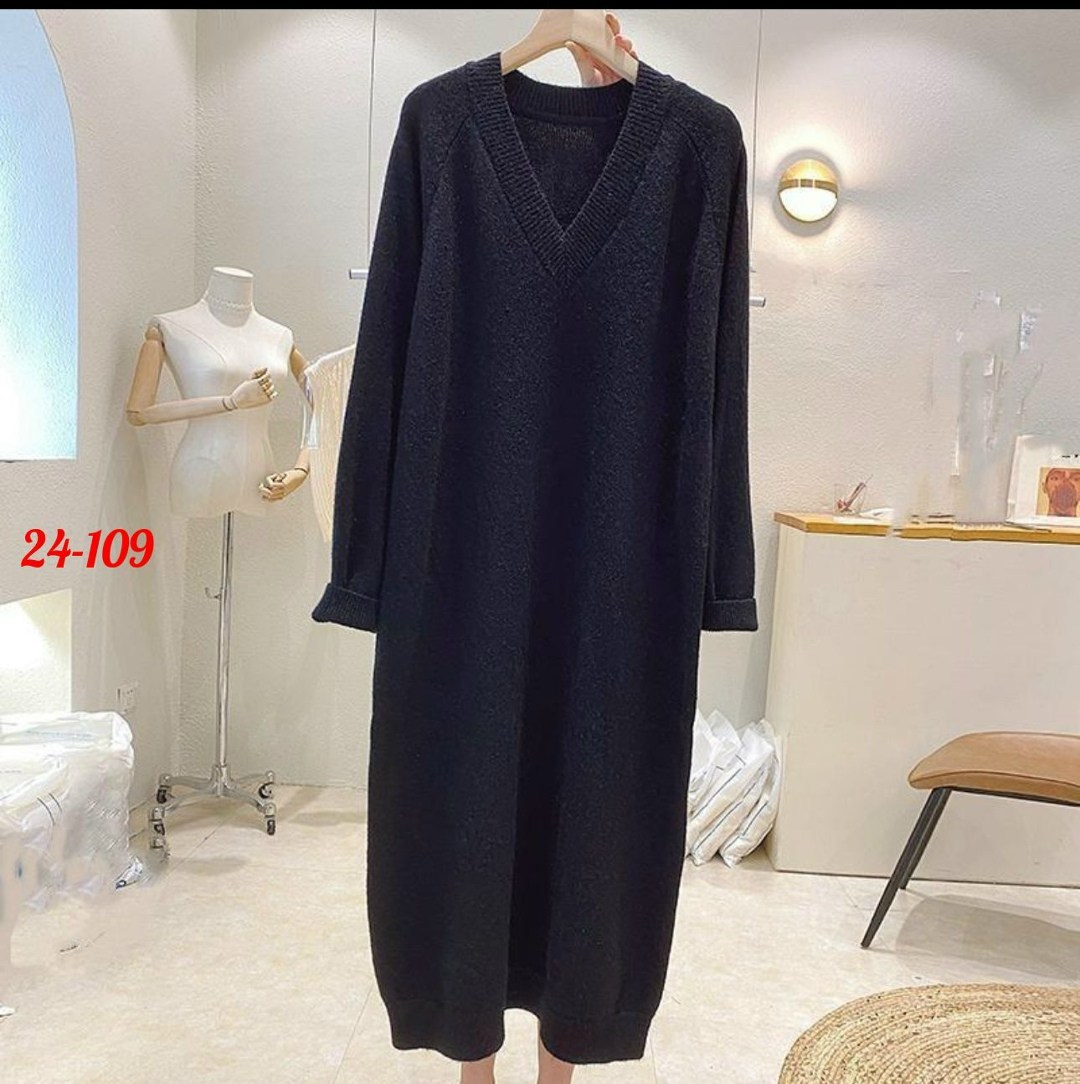 женское повседневное трикотажное длинное платье,трикотажное платье,платье вязаное,платье вязаное женское,платье прямое