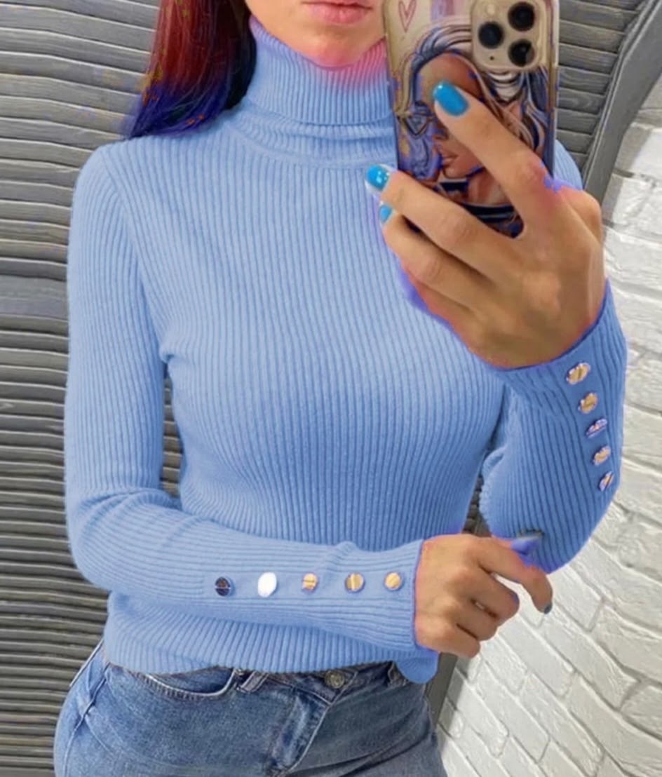 джемпер с воротником стойка,свитера женские,водолазка с пуговицами,стильная кофта,водолазка