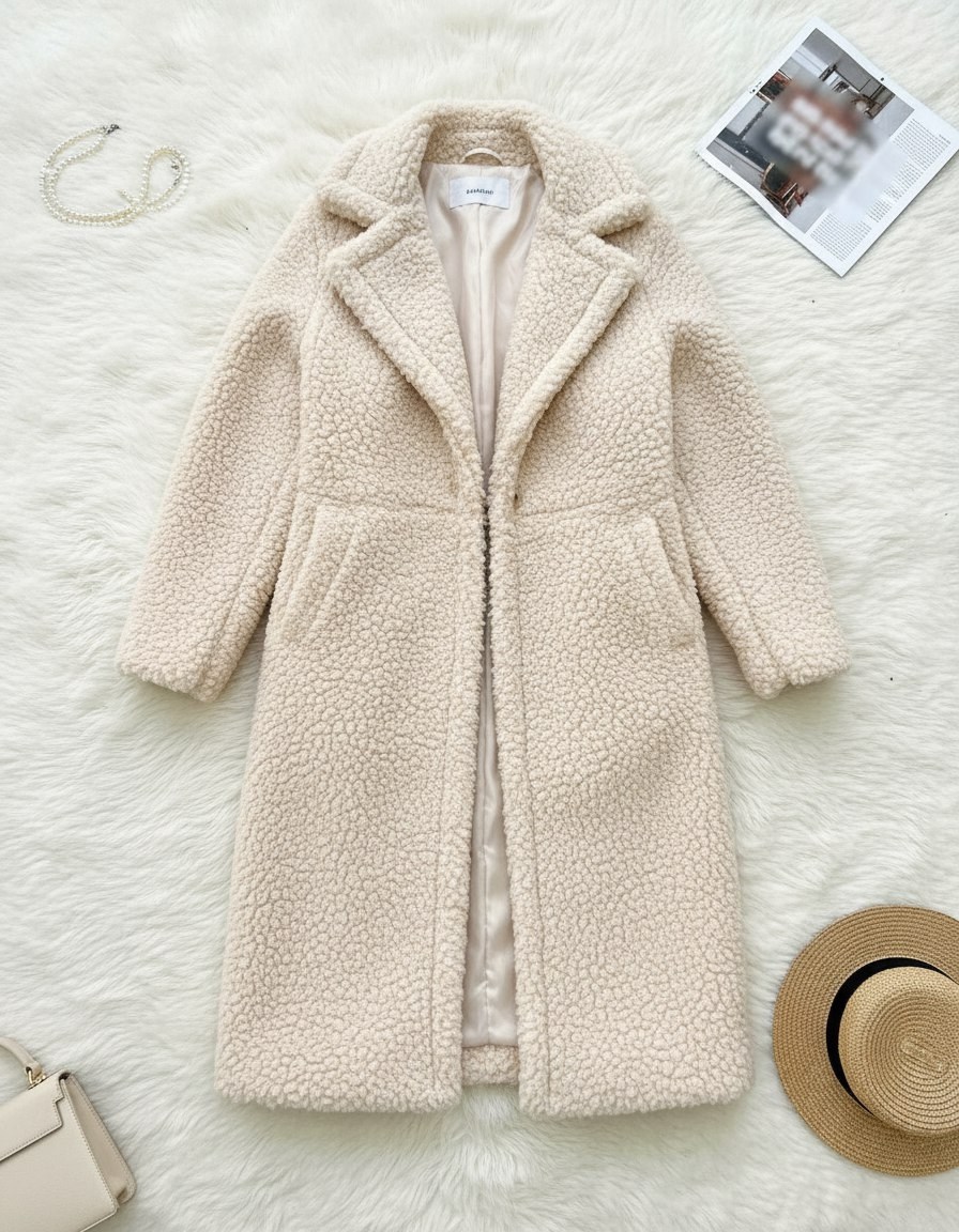 стильное пальто,модное пальто,шуба искусственная,пальто барашек,полупальто оверсайз