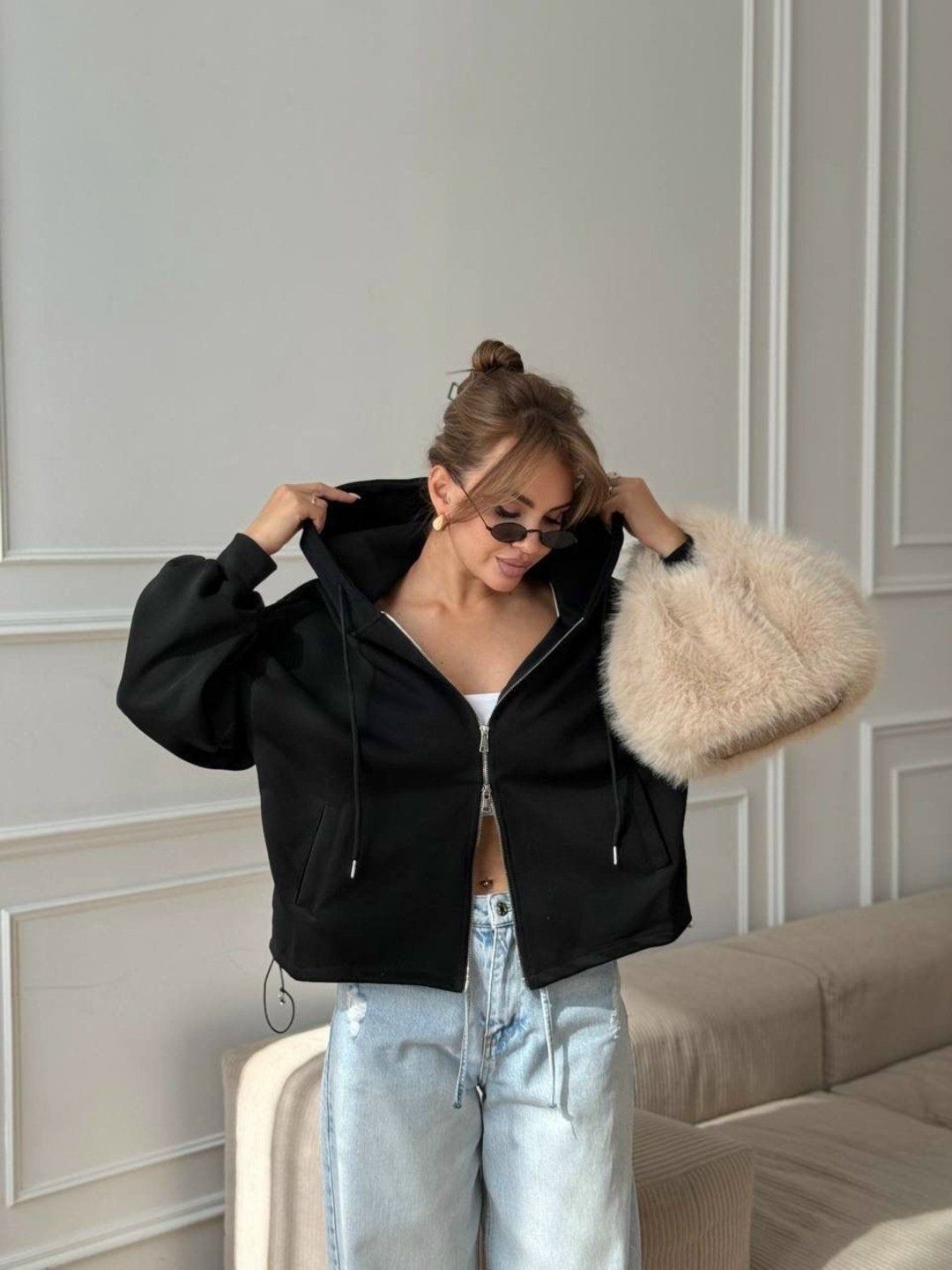 оверсайз толстовка,толстовки женская,толстовки свитшот,кофта розовая,худи укороченная