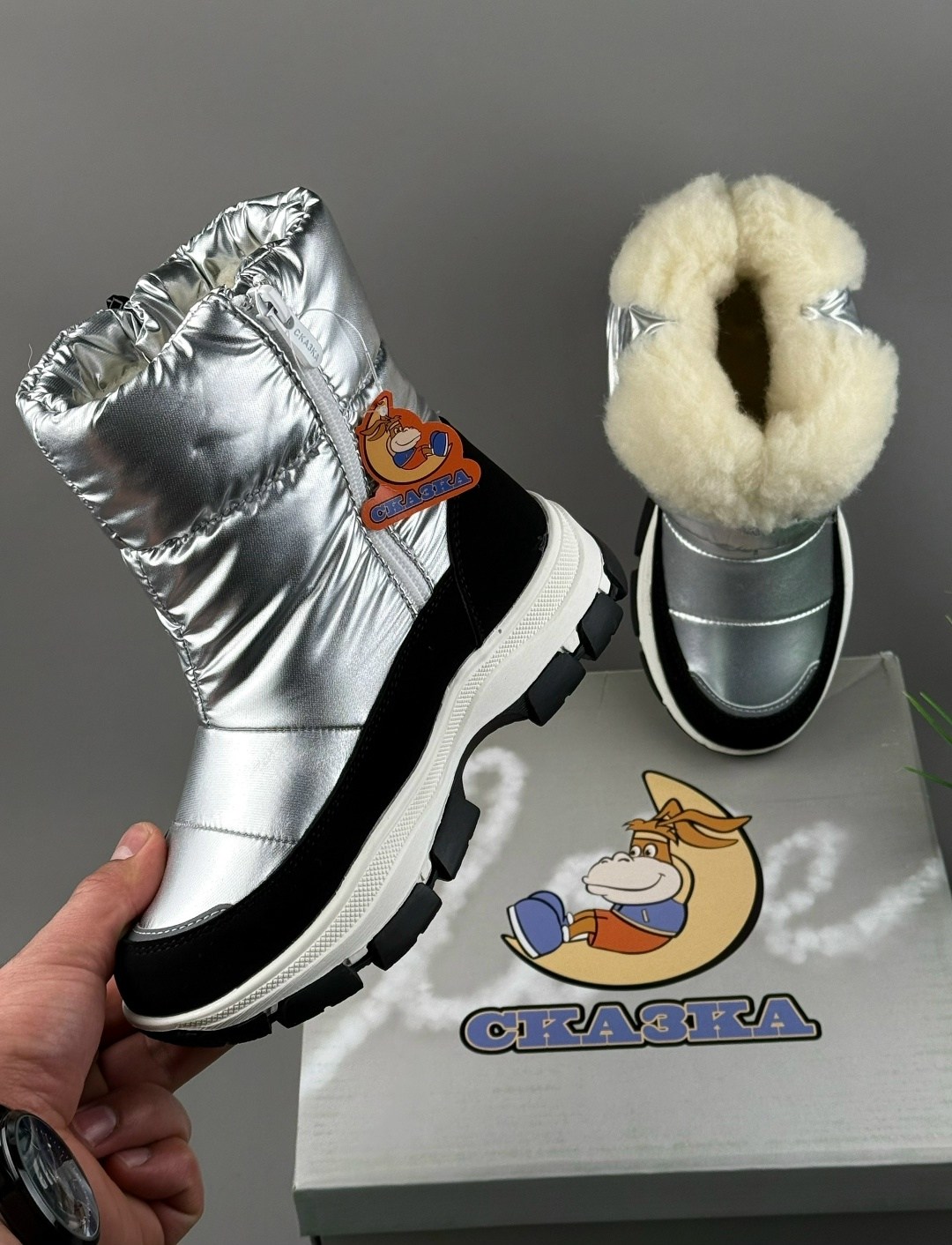 дутики детские зимние,сапоги дутики детские,дутики котофей серебристые,дутик детские,зимние дутики для девочки