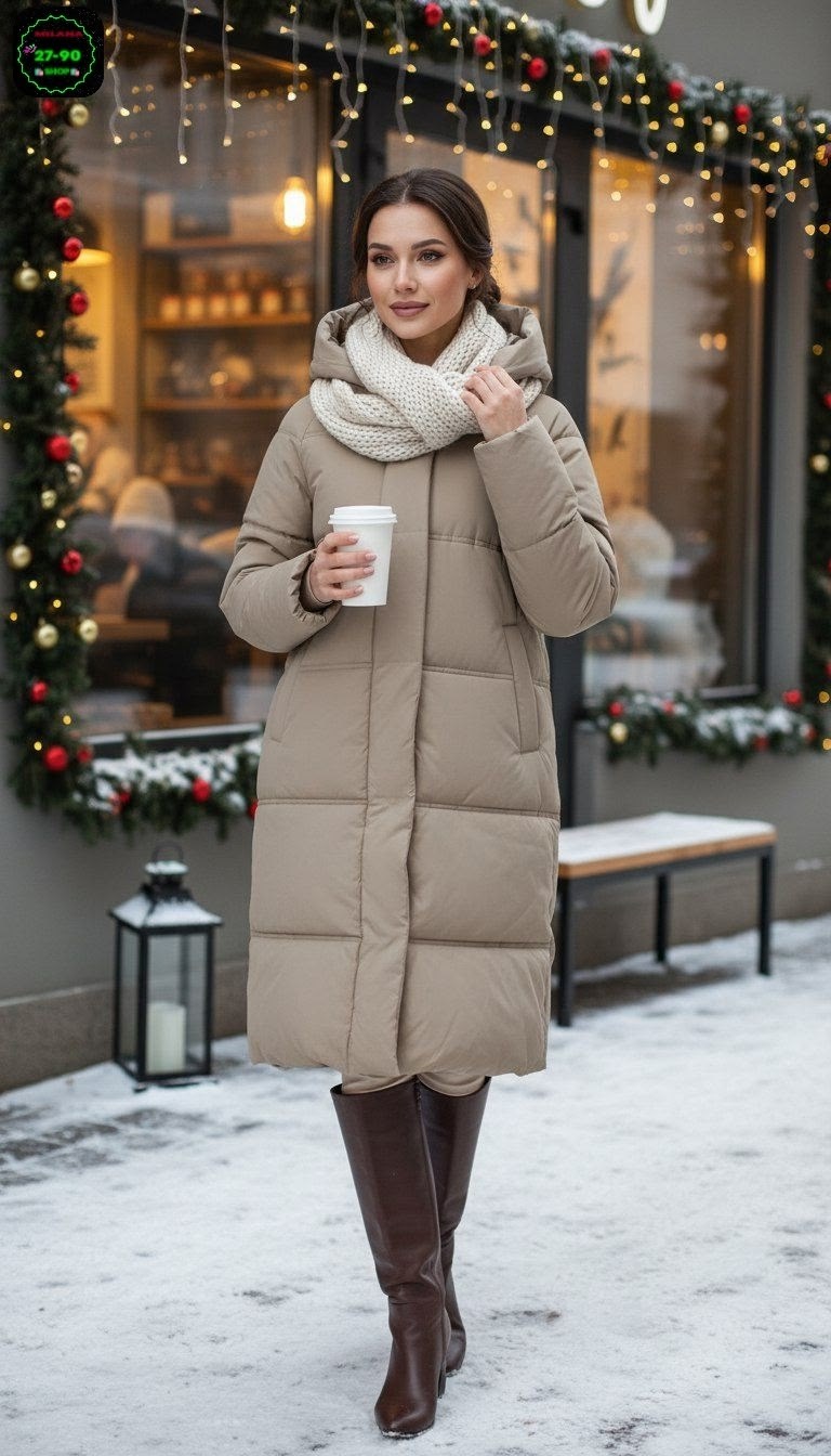 стильные пуховики,женские пуховики,удлиненный пуховик,пуховик,пальто пуховик