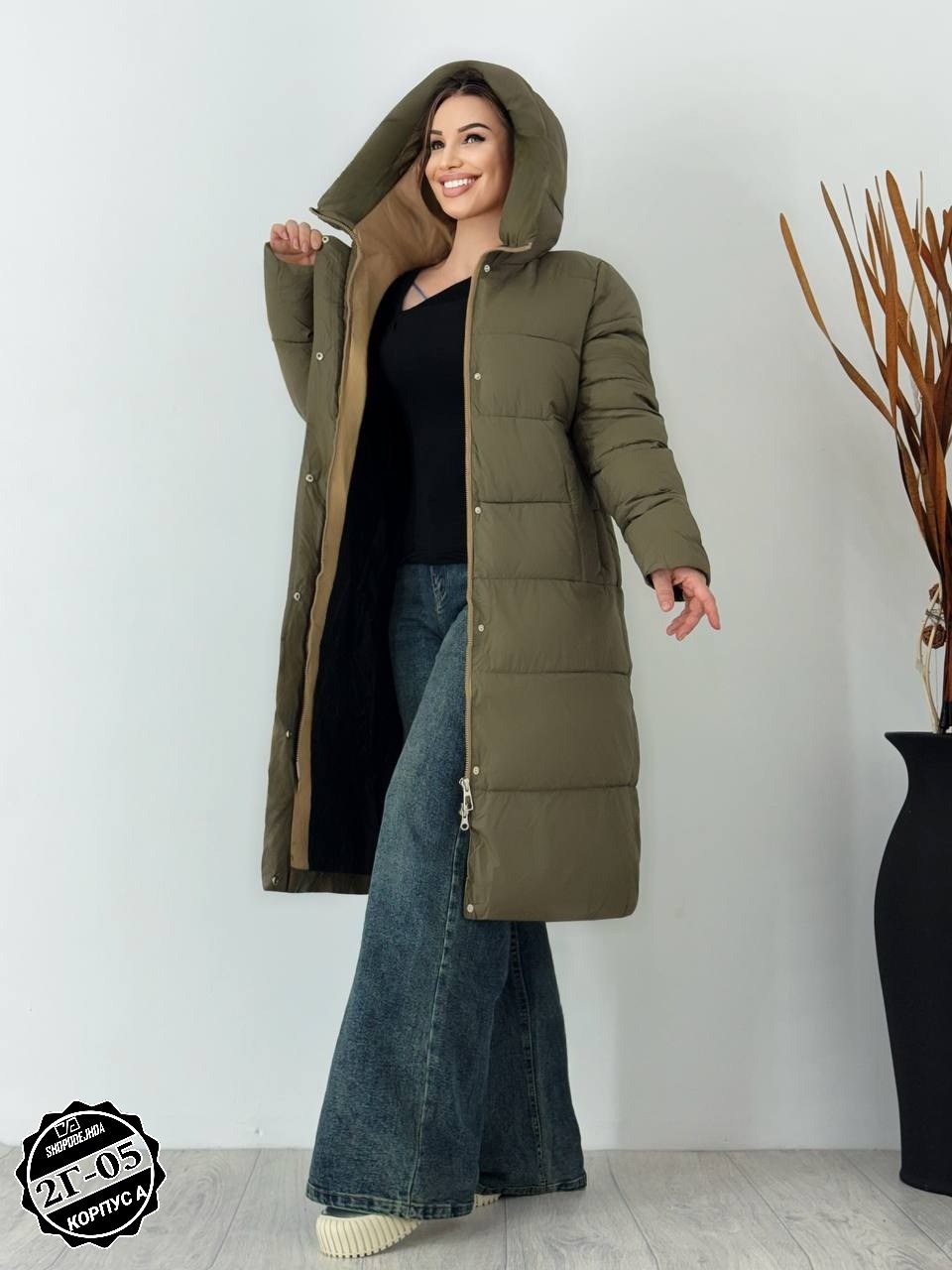 женская куртка зимняя,удлиненная куртка,демисезонный пуховик,куртка женская,пуховик зимний длинный куртка с капюшоном