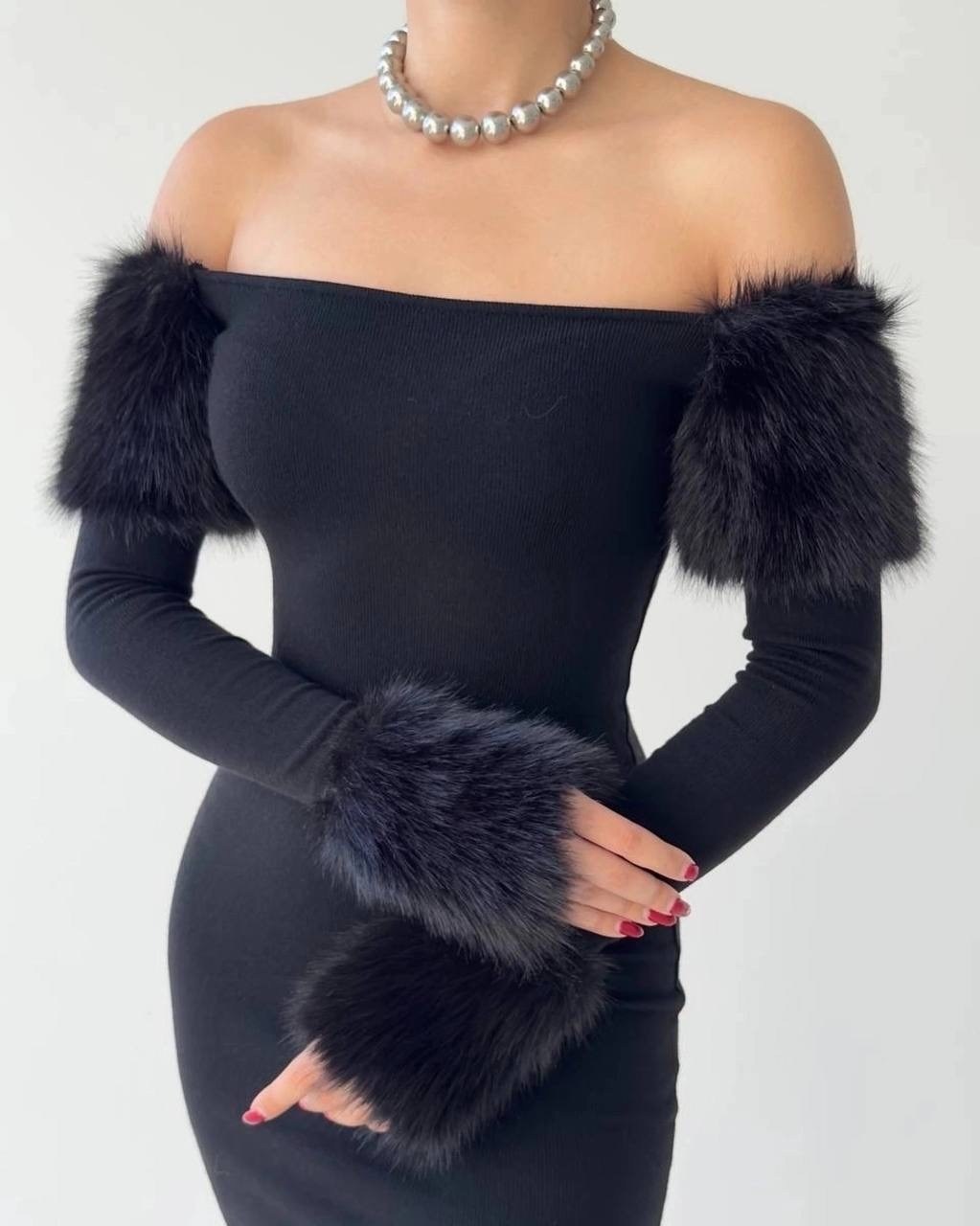 модное платье,платье с мехом,короткое платье,облегающее платье,платье с перьями