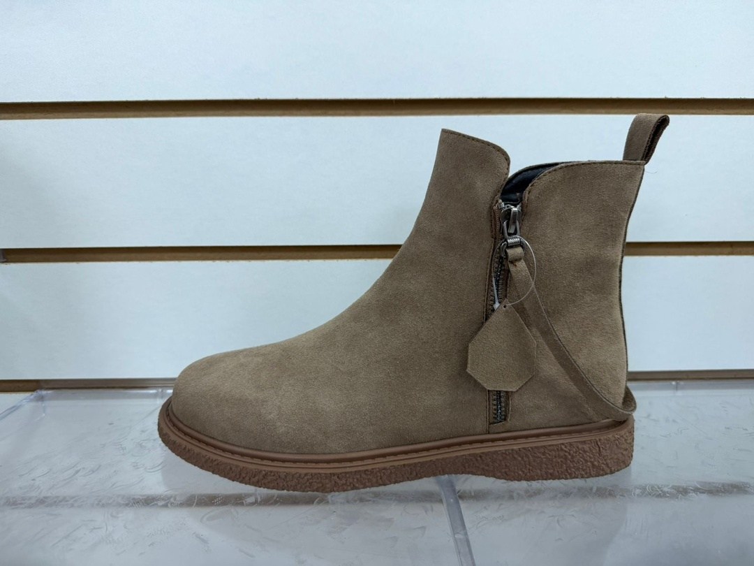 ,зимние ботинки женские замшевые короткие,ботинки женские замшевые 81602,ботинки замшевые женские,ботинки замшевые