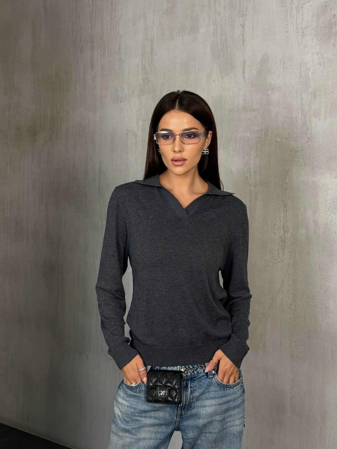 стильная кофта,кофта женская,свитер с воротником,женский пуловер,джемпер трикотажный