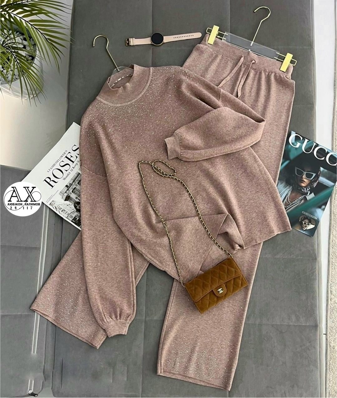 костюмы брючные,вязаные костюмы,костюм трикотажный,вязаный костюм брючный,модные брючные костюмы