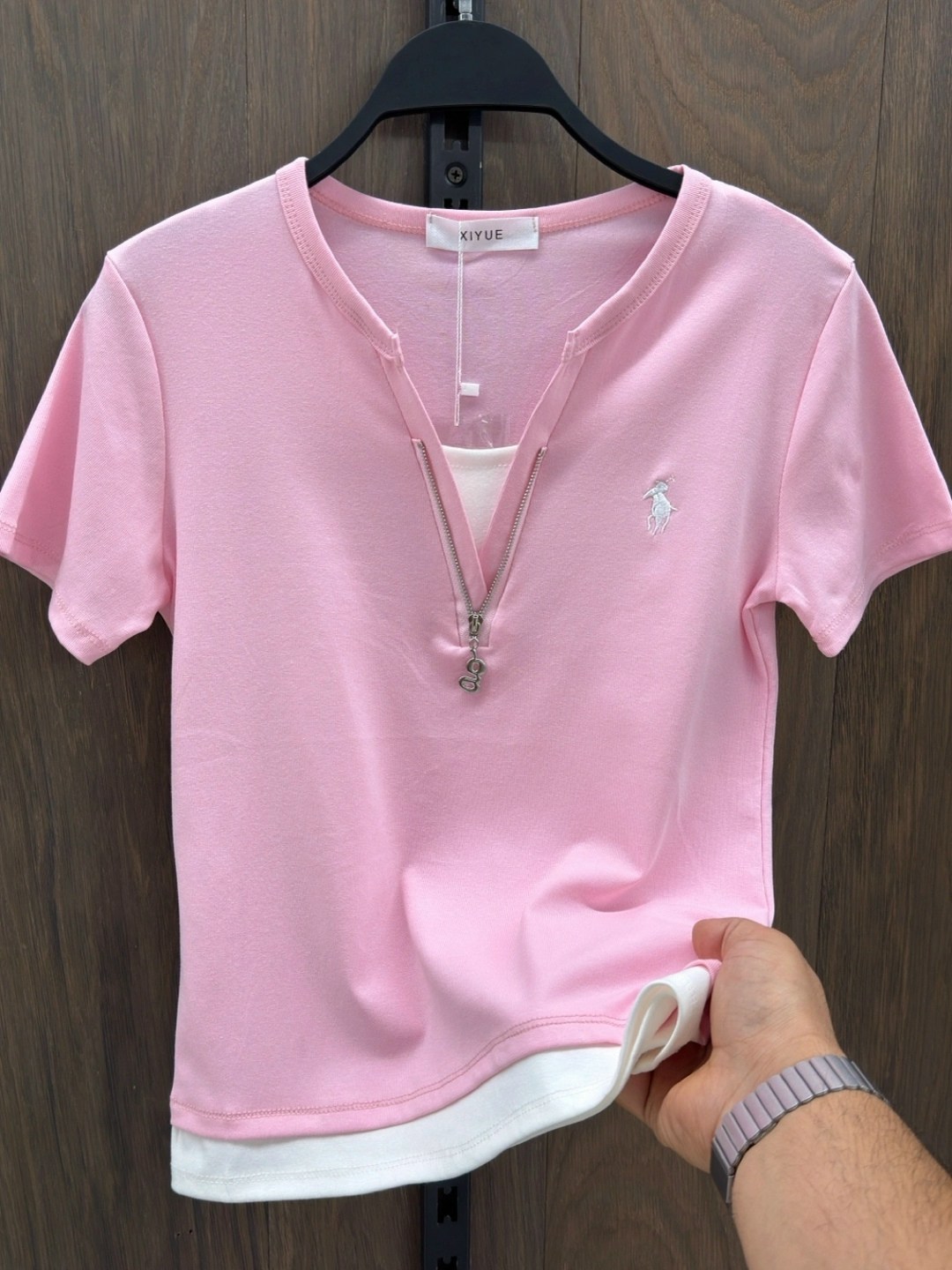 футболка поло женская,футболка женская,футболка поло,футболка с замком,костюм женский футболка