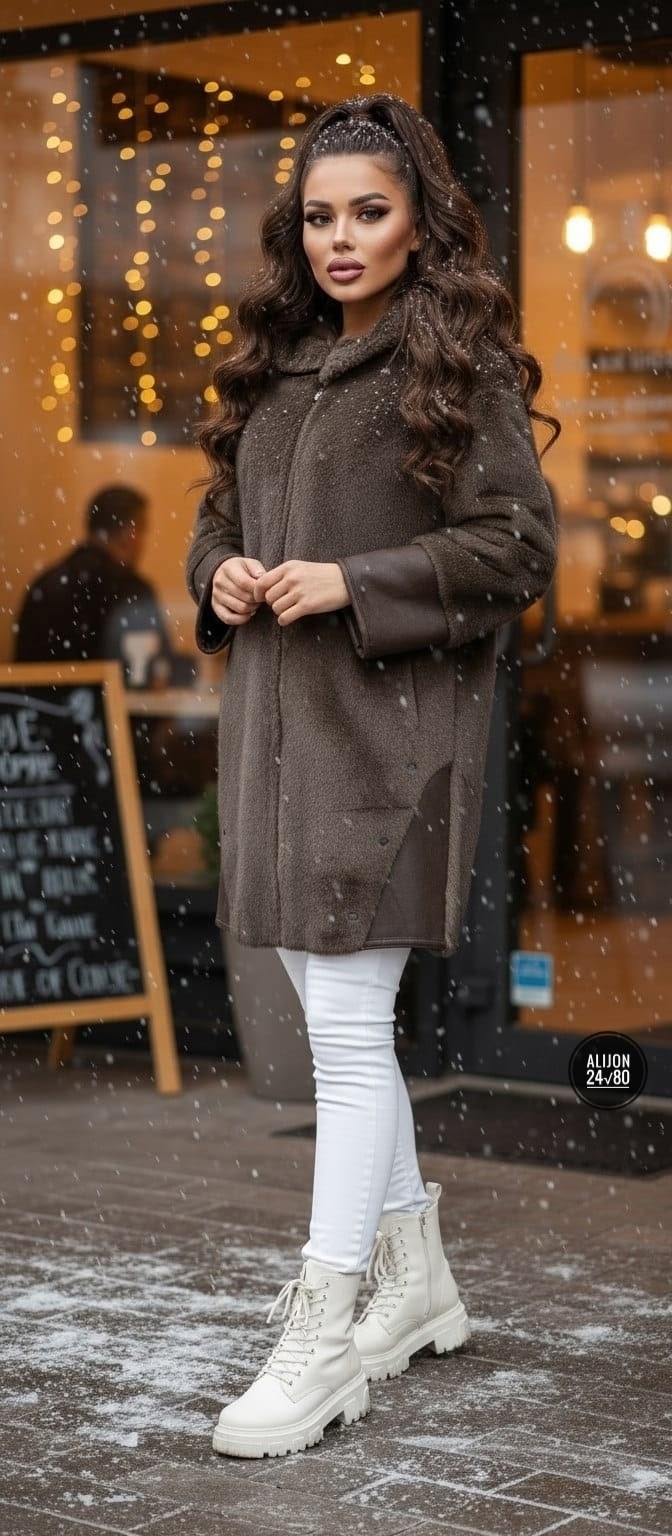 дубленка женская,дубленка двухсторонняя,зимняя дубленка,женские пальто,стильное пальто