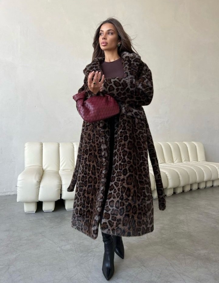 шуба леопардовая,женская шуба,шуба искусственная,шуба из эко меха,шубы из искусственного меха