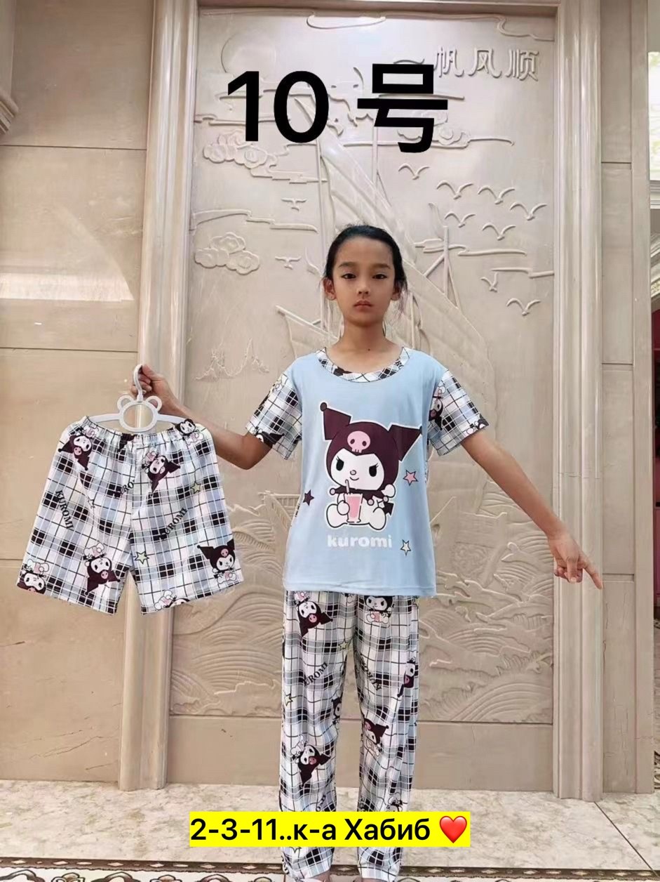 пижама детская,тройка пижама,пижама для девочек,пижам,пижама бамбук