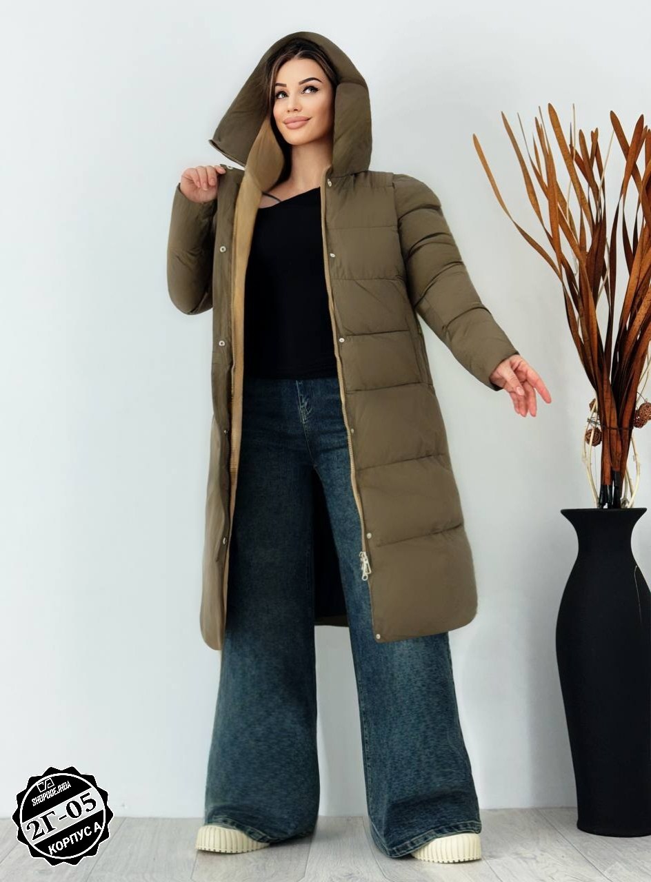 женская куртка зимняя,удлиненная куртка,демисезонный пуховик,куртка женская,пуховик зимний длинный куртка с капюшоном