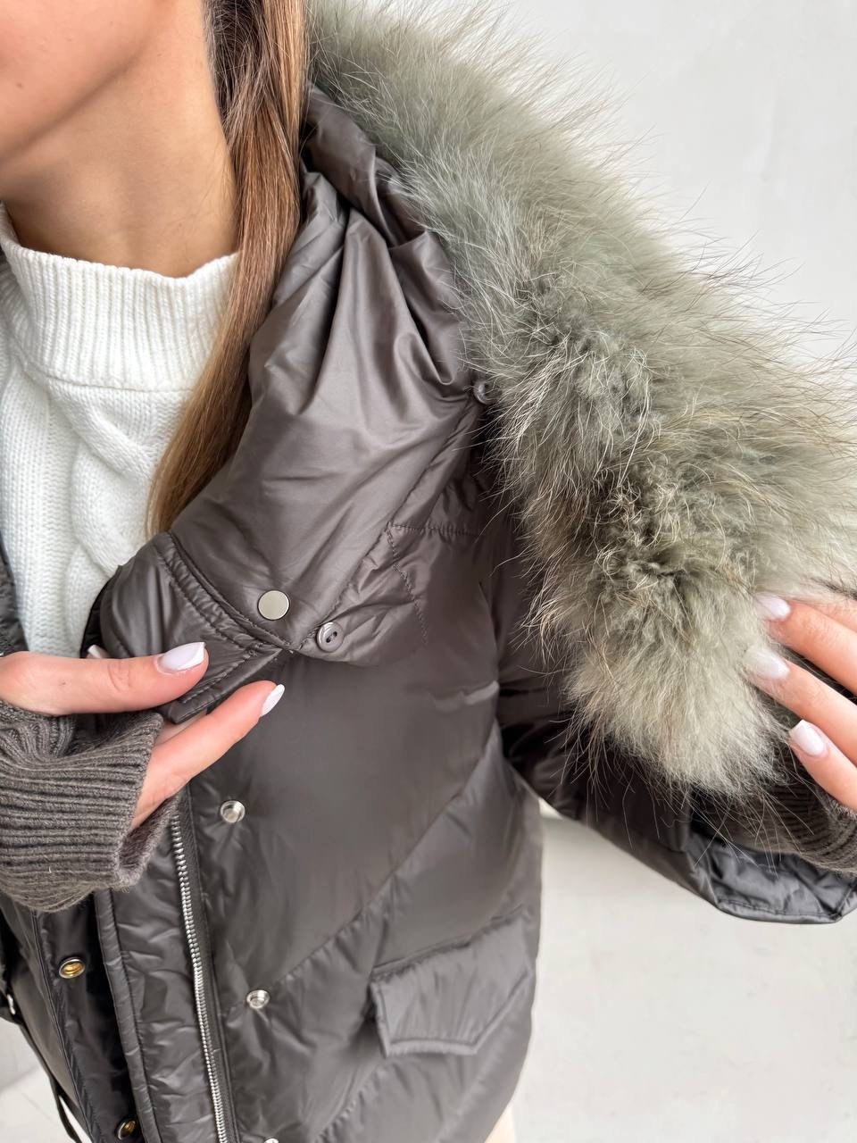 пуховик повседневный,пуховики с натуральным мехом,пуховики с мехом,пуховик женский,пуховик женский с мехом