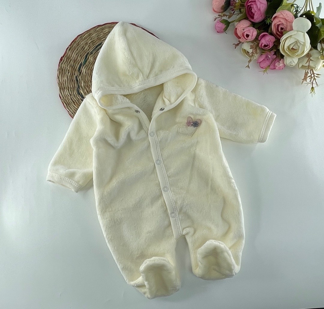 комбинезон для новорожденного,плюшевый комбинезон,комбинезон велюровый для новорожденных 62 baby go,утепленный комбинезон для новорожденного,комбинезон для новорожденных из велсофта