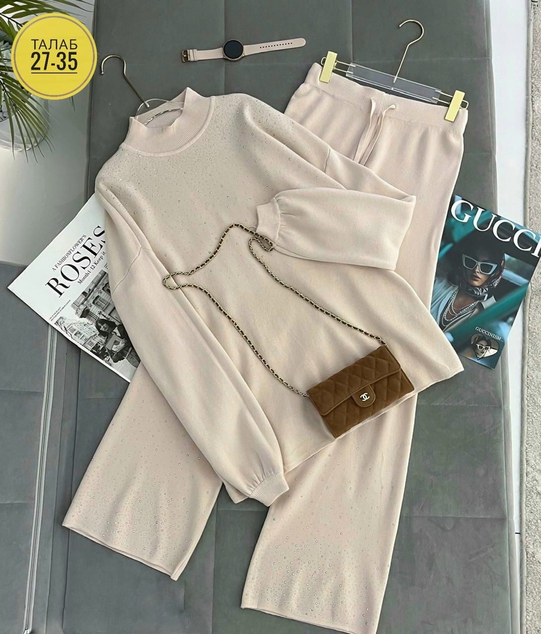 костюмы брючные,костюм трикотажный,костюм с брюками,вязаные костюмы,модные брючные костюмы