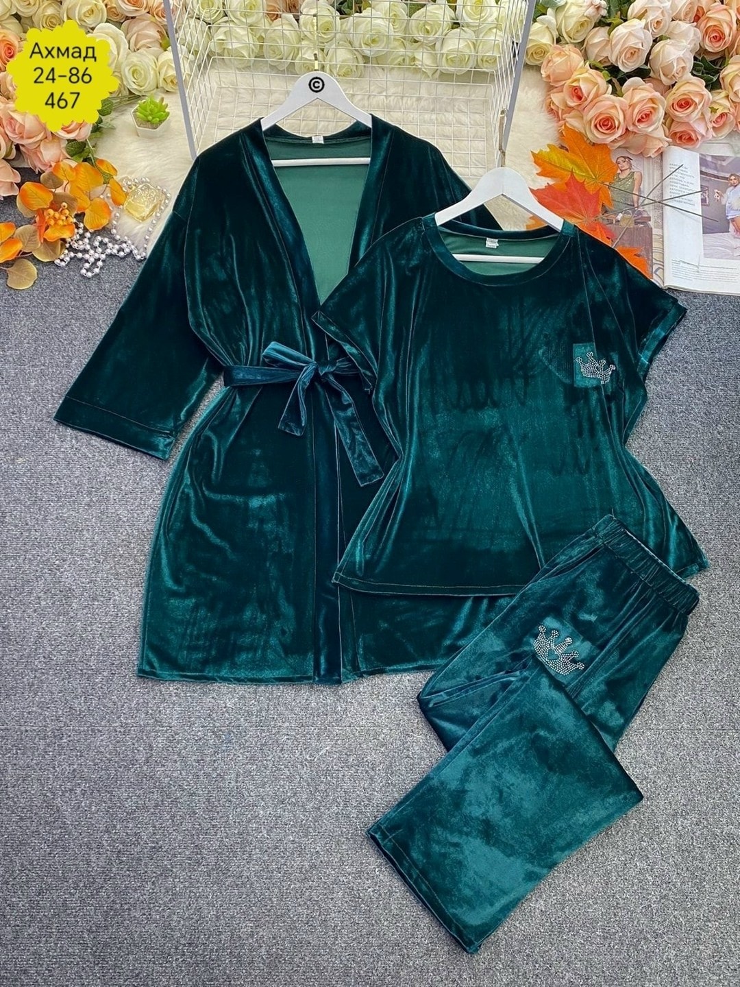 костюмы брючные,велюровый комплект,пижама домашний костюм,домашний костюм,домашний велюровый костюм