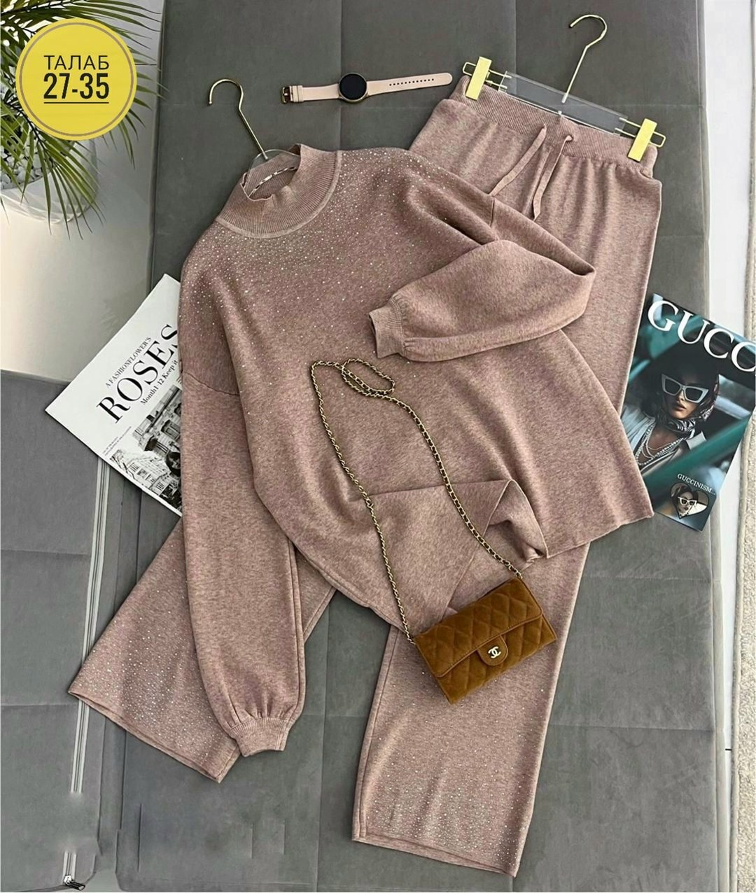 костюмы брючные,костюм трикотажный,костюм с брюками,вязаные костюмы,модные брючные костюмы