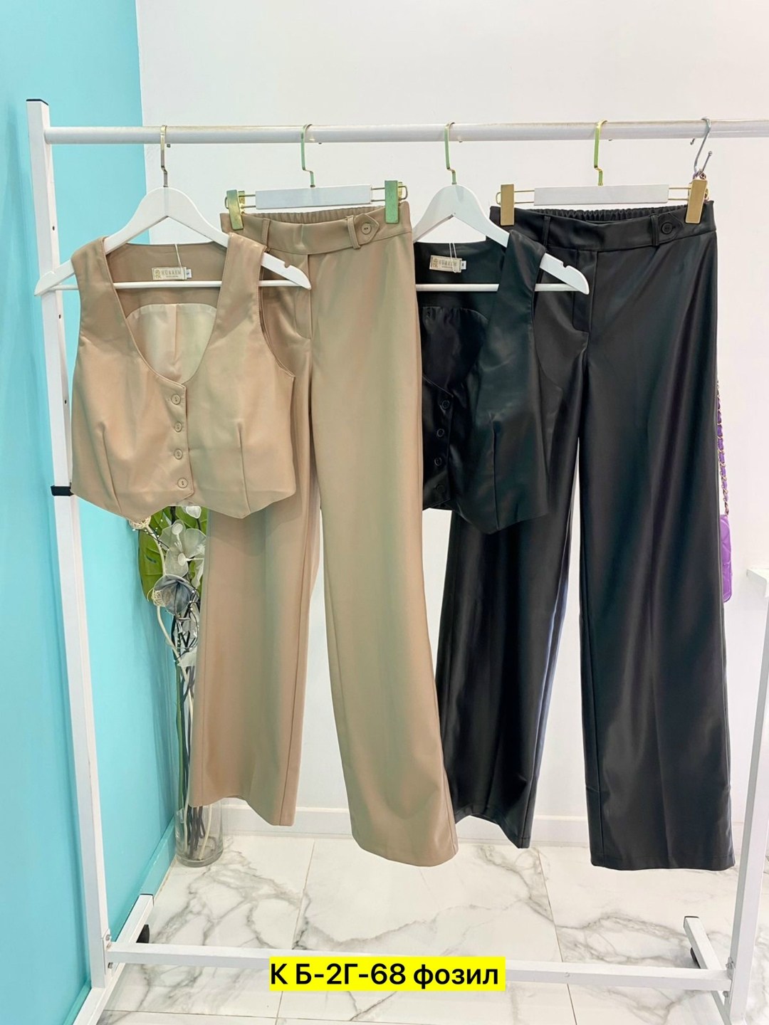 брюки палаццо экокожа,женские жилеты,кожаные брюки женские,брюки женские эко кожа