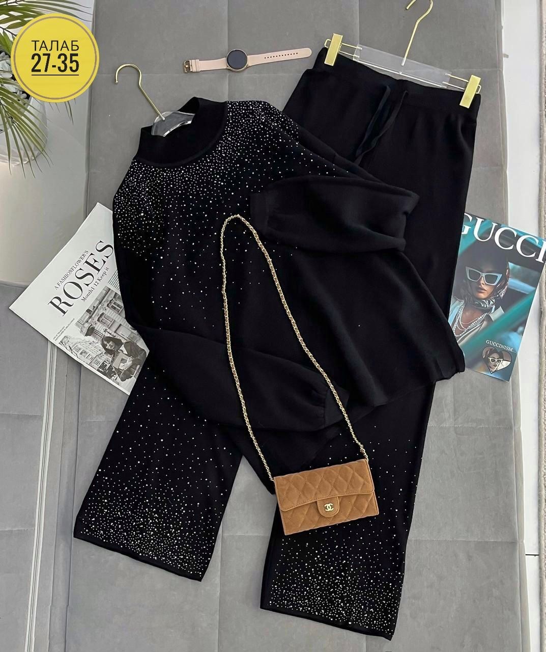 костюмы брючные,костюм трикотажный,костюм с брюками,вязаные костюмы,модные брючные костюмы