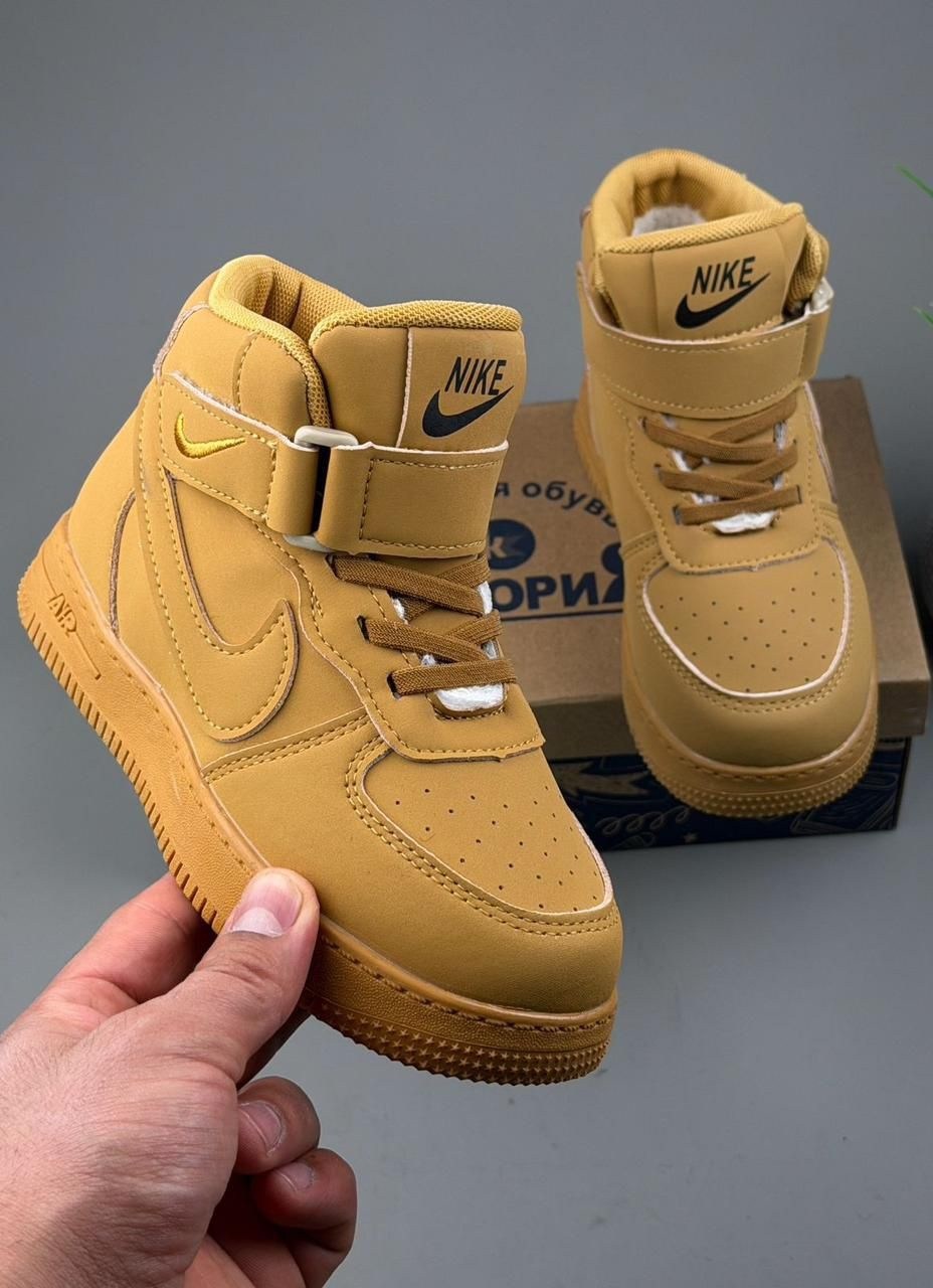 ,кроссовки,nike air force 1 mid,кроссовки теплые,кроссовки мальчику