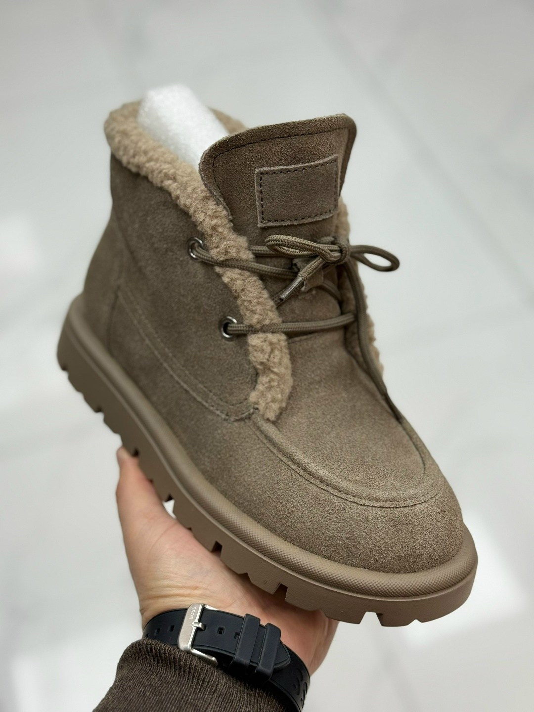 ,угги мужские,угги челси,замшевые ботинки,зимний  мужской