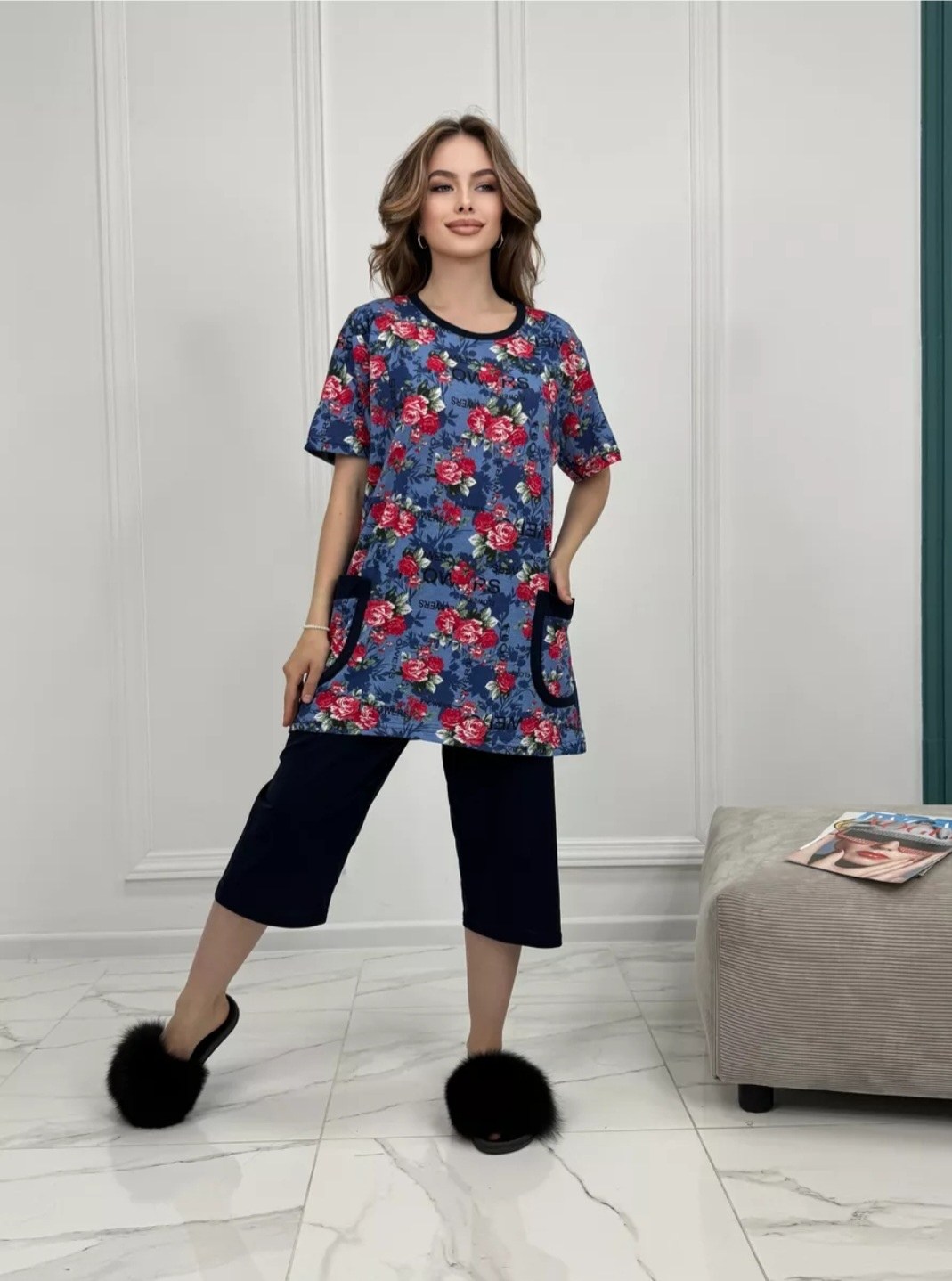 домашний костюм с бриджами,домашние костюмы,костюм с бриджами,домашний женский костюм,женский костюм с бриджами