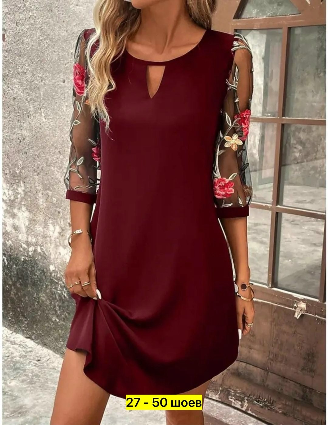 платье женская,платье модное,платье с круглым вырезом,свободное платье,платье