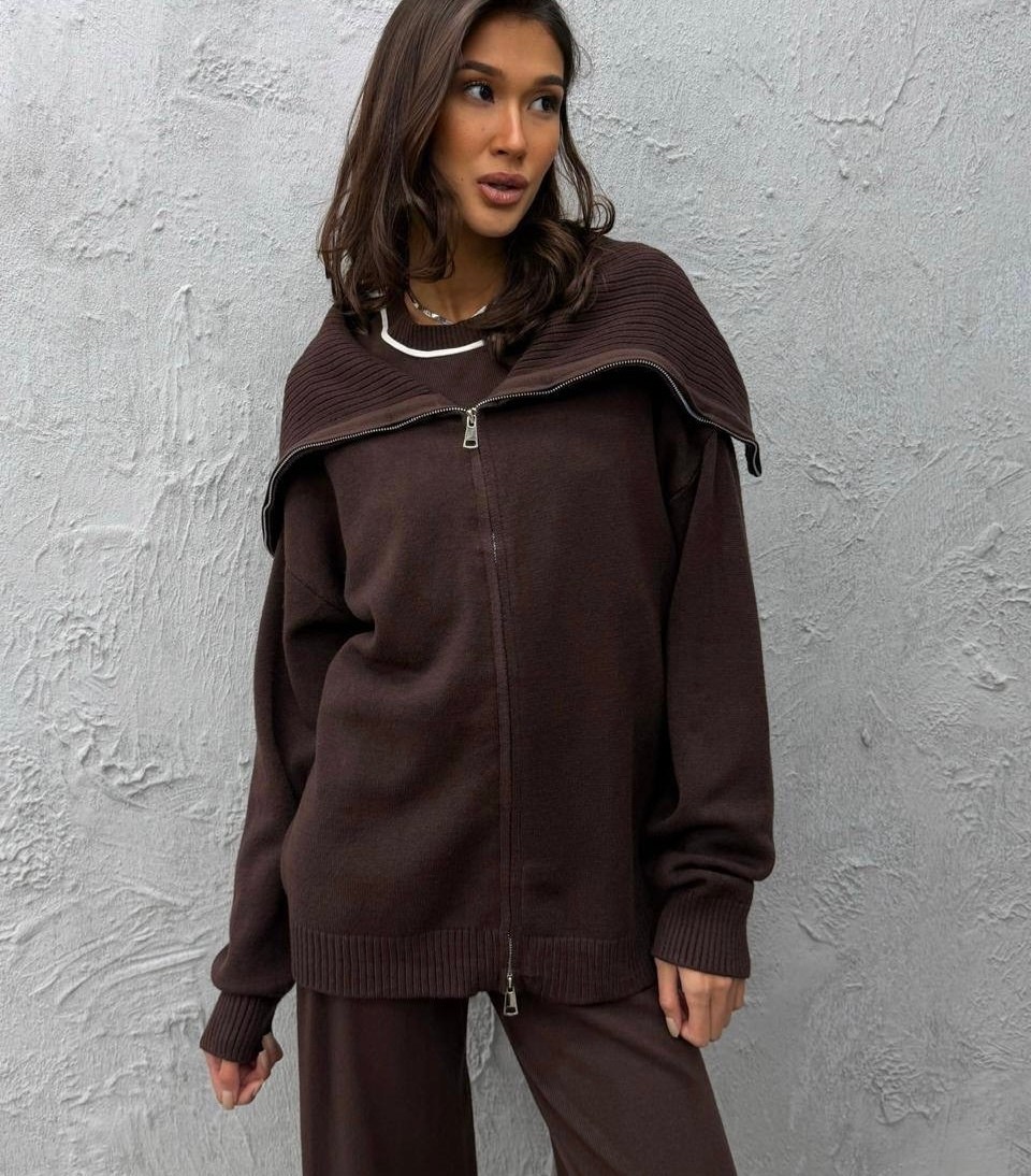 трикотажные костюмы,серый костюм женский,вязаные костюмы,серый брючный костюм,теплый костюм