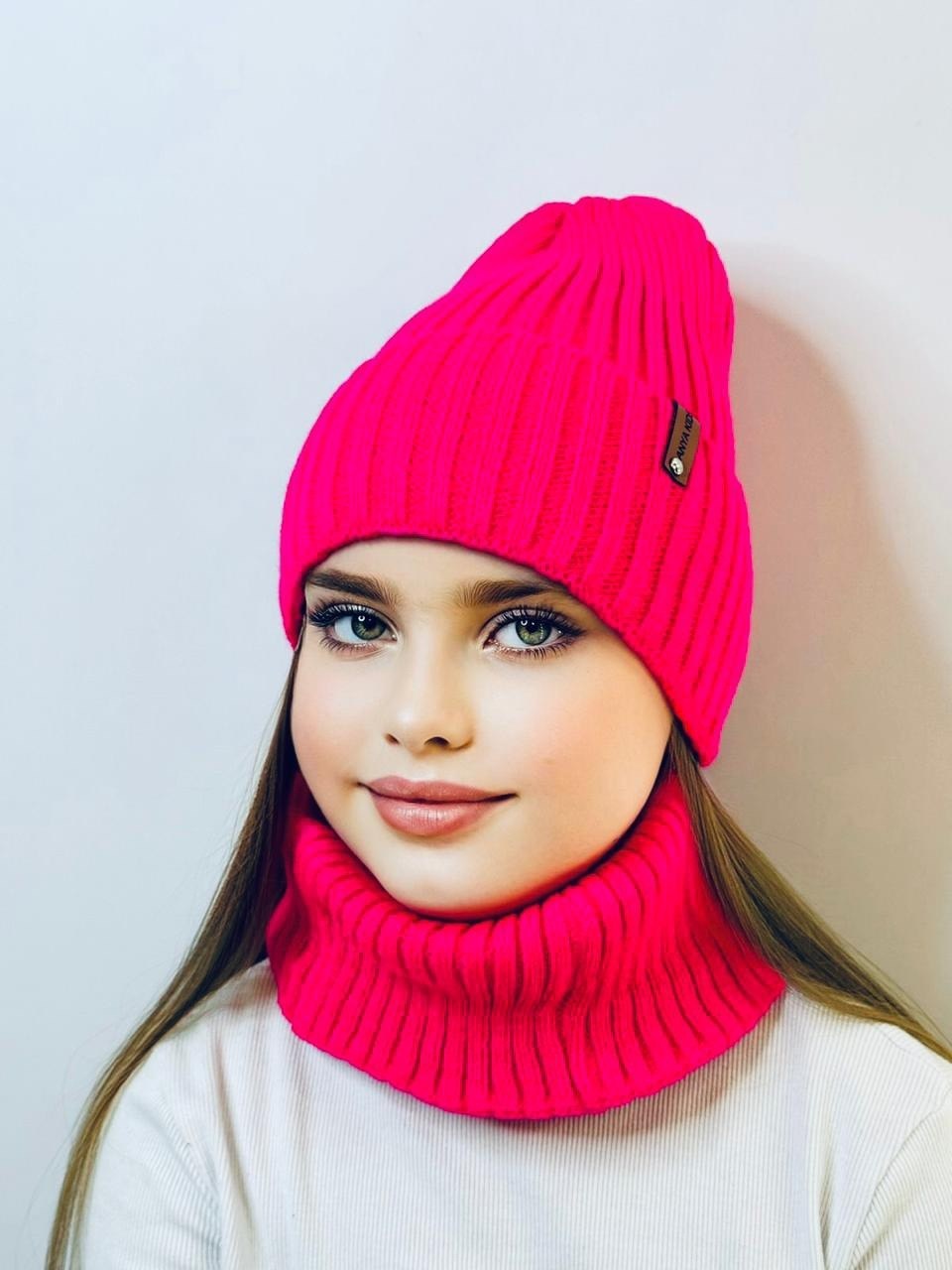 шапка и снуд комплектом,шапка снуд для девочки,шапка со снудом для девочек,шапка и снуд,комплект шапка и снуд для девочек