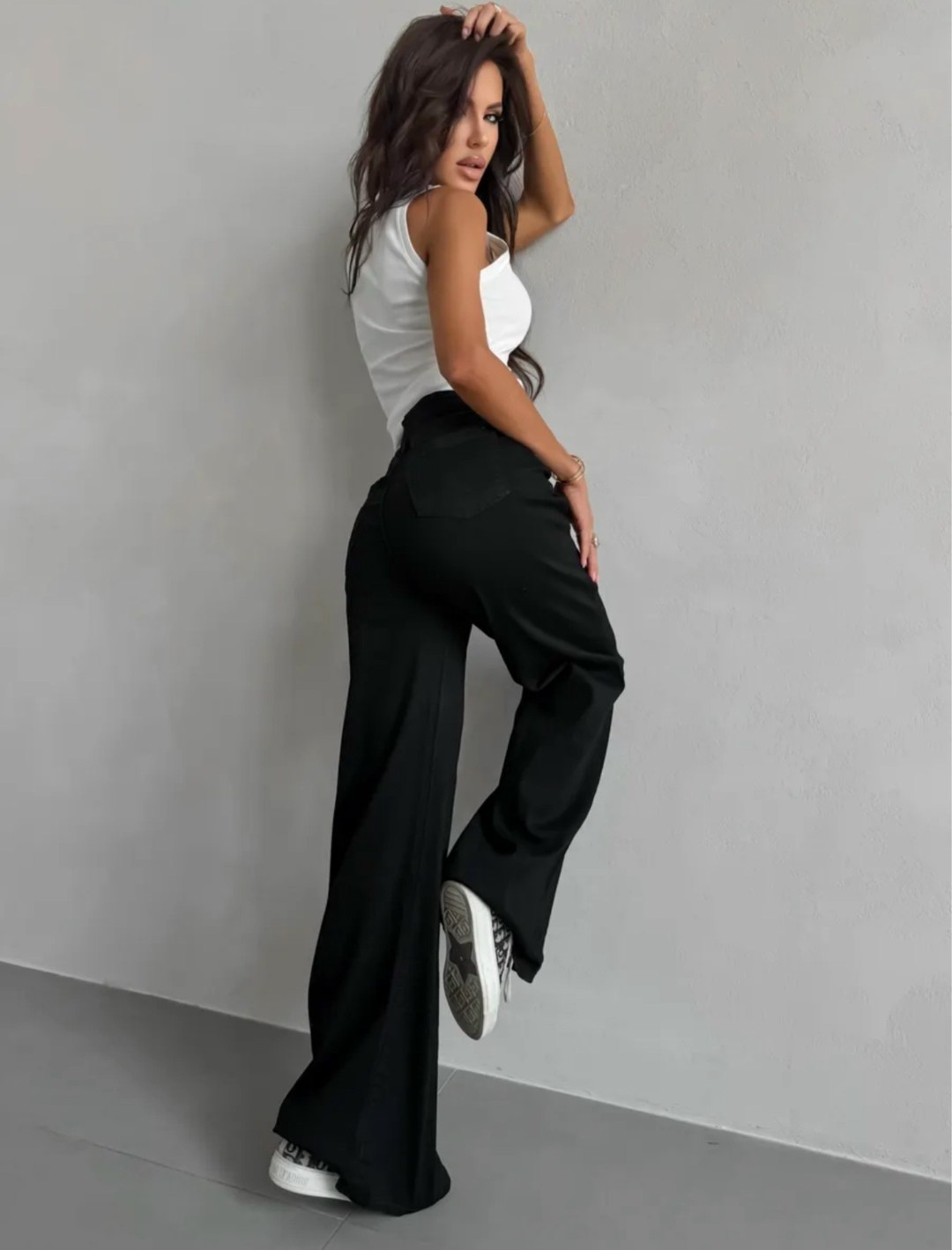 штаны джинсы,черные джинсы палаццо,женские джинсы,джинсы широкие,джинсы женские широкие