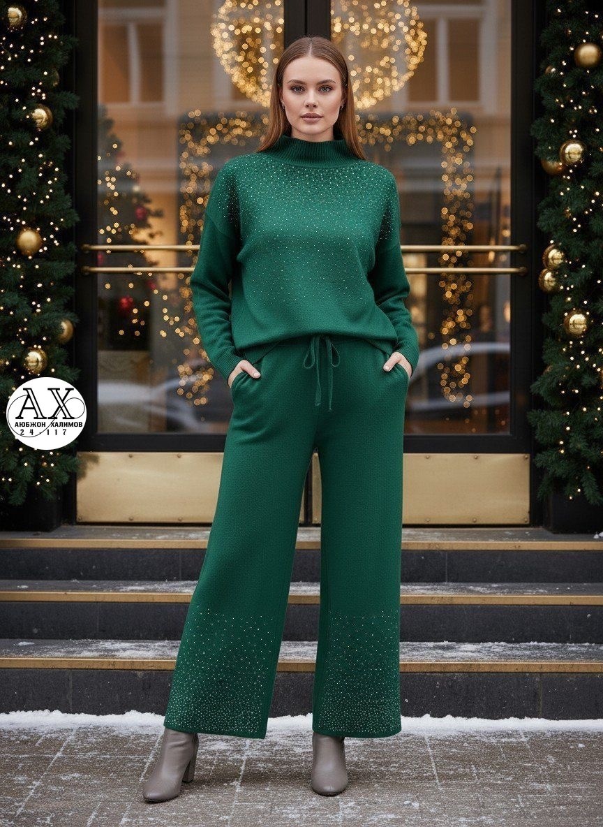 костюмы брючные,вязаные костюмы,костюм трикотажный,вязаный костюм брючный,модные брючные костюмы