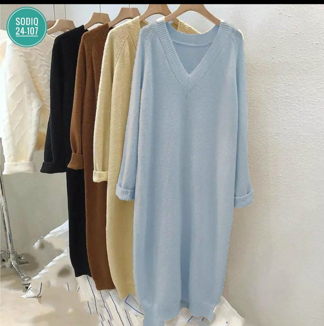 женское повседневное трикотажное длинное платье,трикотажное платье,трикотажное платье свободное,платье прямое,шерстяное платье