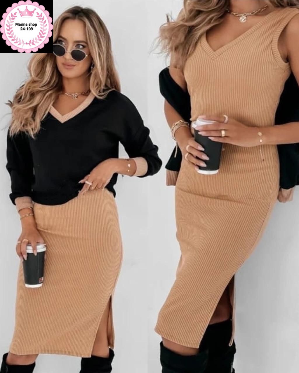 платье двойка с кофтой,трикотажный женский костюм с юбкой,платье с кофтой,костюм двойка с платьем,костюм двойка лапша