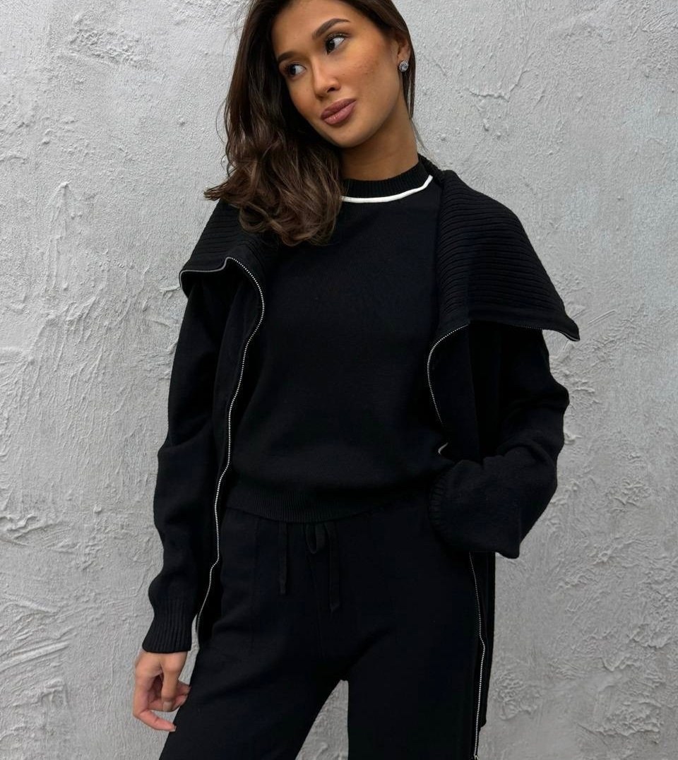 трикотажные костюмы,серый костюм женский,вязаные костюмы,серый брючный костюм,теплый костюм