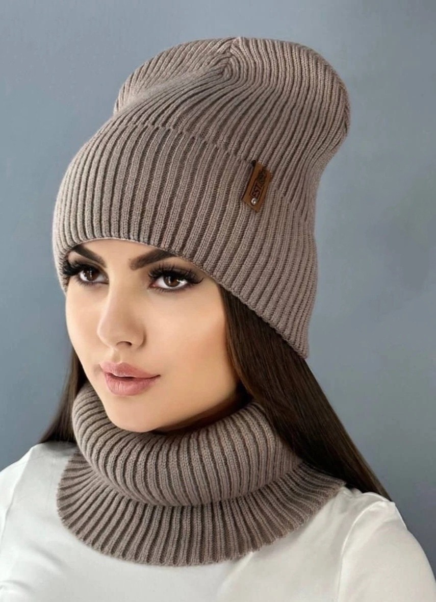 шапка снуд комплект,шапка бини с снудом зимняя,комплект шапка снуд женский,комплект шапка и снуд зимние,шапка и снуд