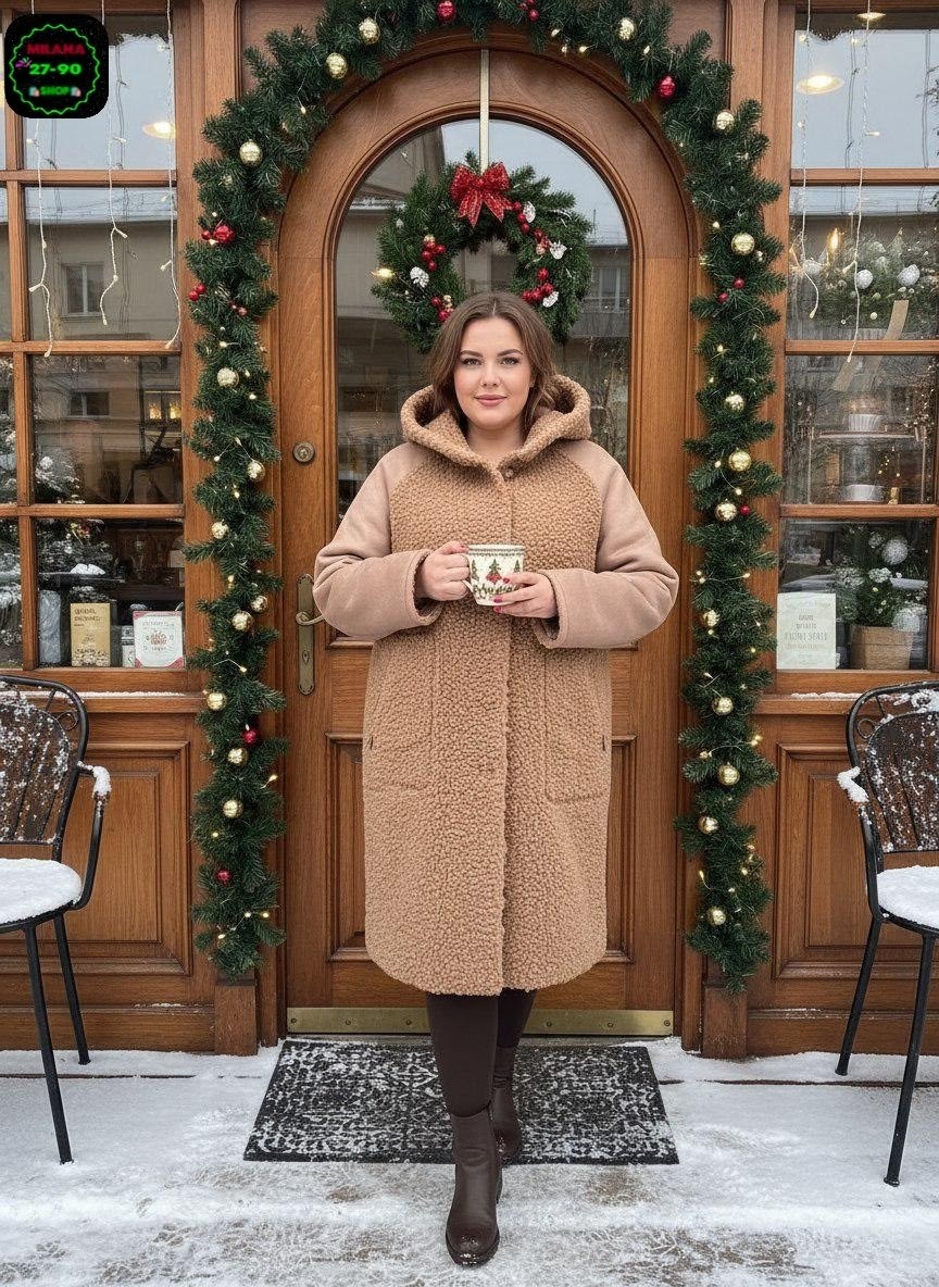 зимнее пальто женское,пальто барашек,теплое пальто,пальто шуба,пальто оверсайз