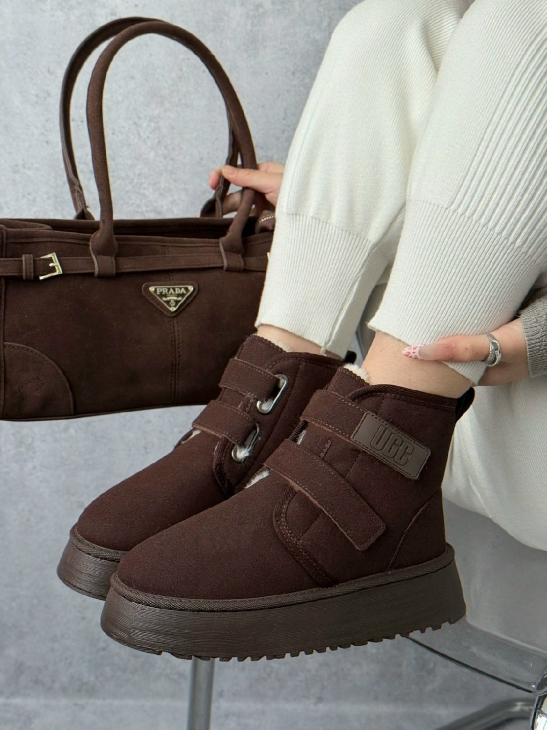 ,угги женские,зимняя женская ,стильная зимняя женская  теплая, женская