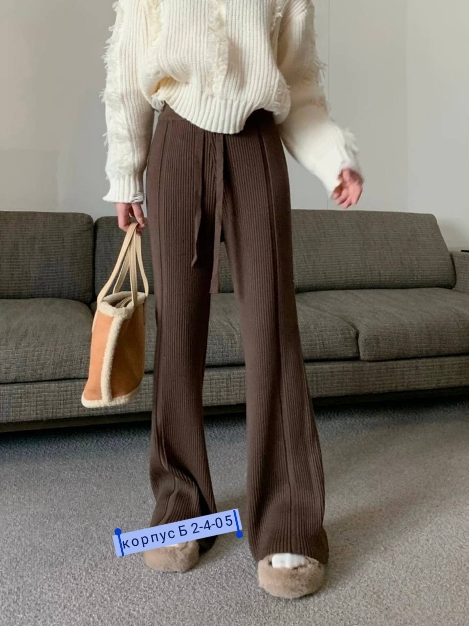трикотажные брюки,брюки кашемировые,широкие брюки,женские трикотажные брюки bgteever,брюки комплект