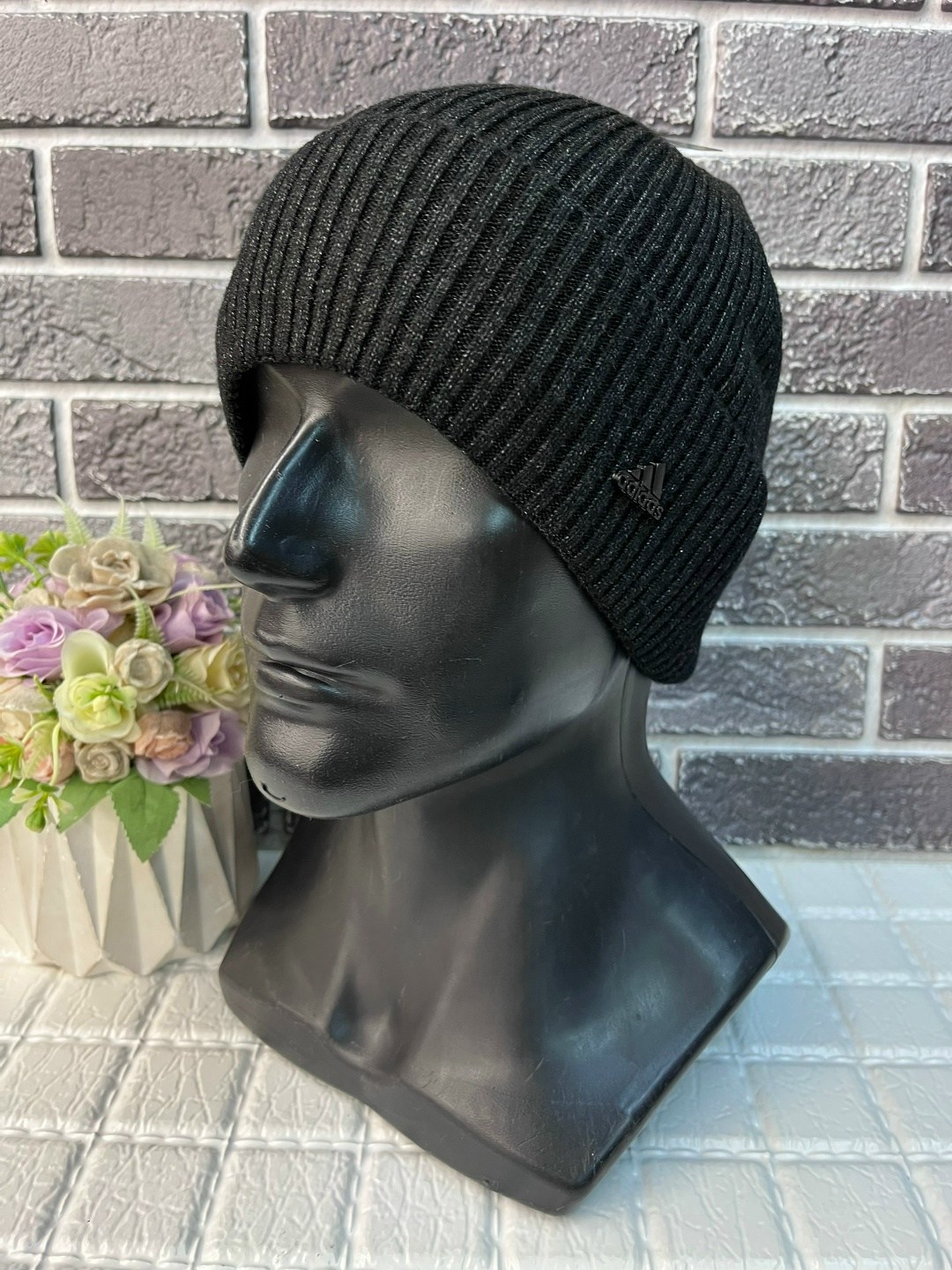 шапка мужская,шапка для мужчины,шапка армани мужская,мужская зимняя шапка,шапка мужская с отворотом