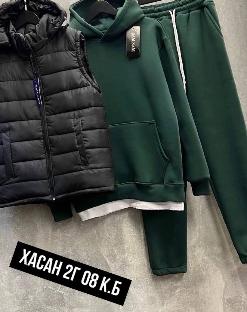 спортивный костюм с безрукавкой мужской,костюм спортивный мужской тройка с жилеткой 52-54,спортивные мужские костюмы,костюм мужской спортивный тройка с жилетом,теплый спортивный костюм на флисе с жиле