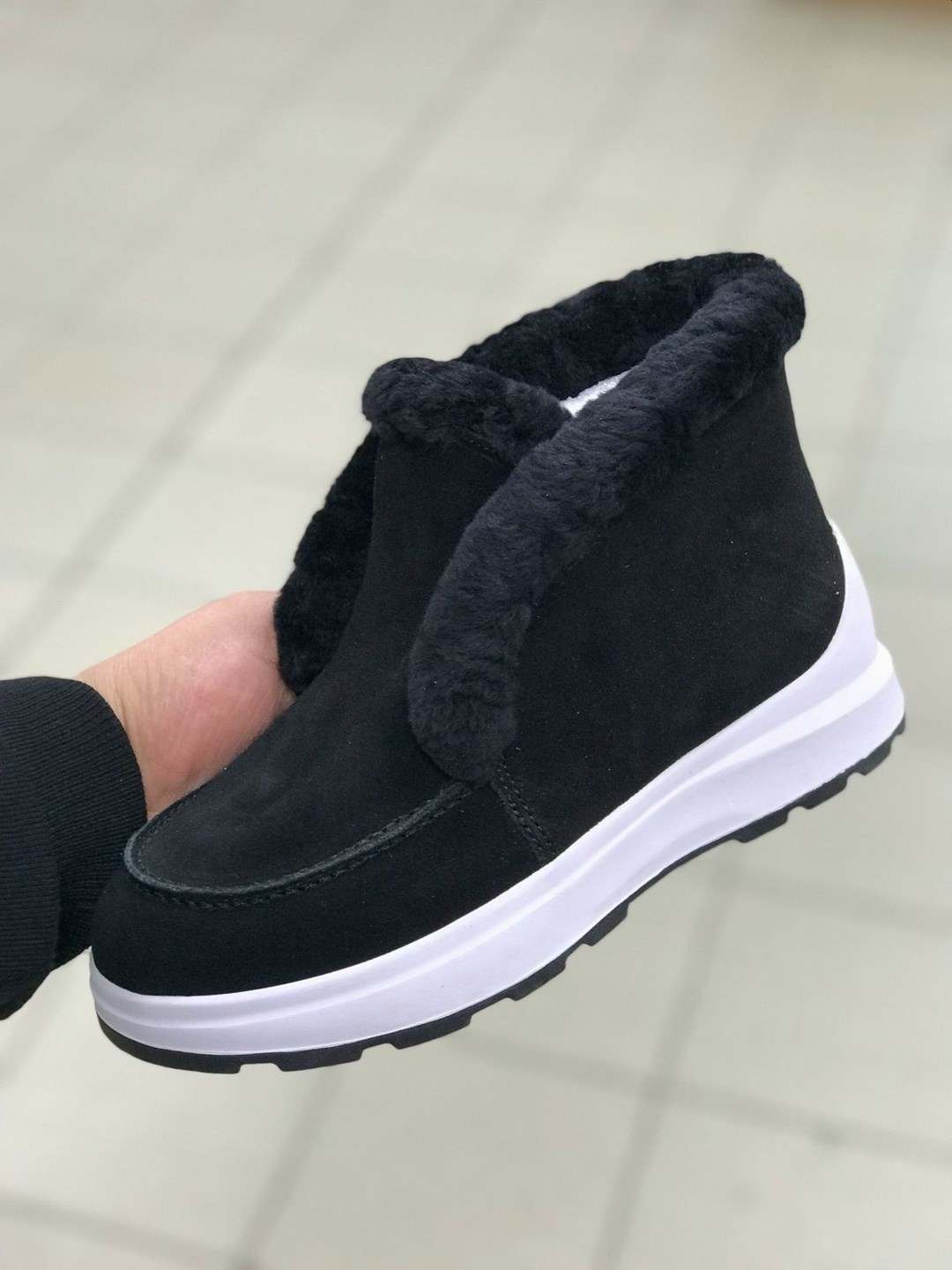 ,зимняя  женская,замшевые угги,зимняя ,ботинка женские зимние