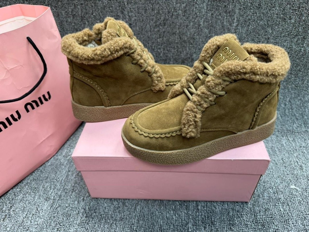 ,ботинки с мехом нескользящие женские,зимняя женская ,ботинки miu miu,ботинки с мехом