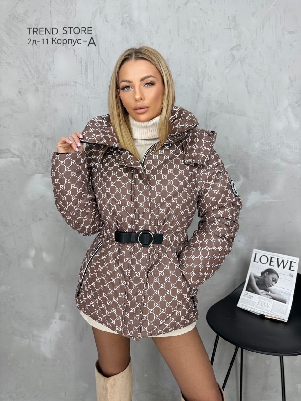 куртка модная,женская куртка,куртка,стильная куртка,куртка гуччи женская зимняя