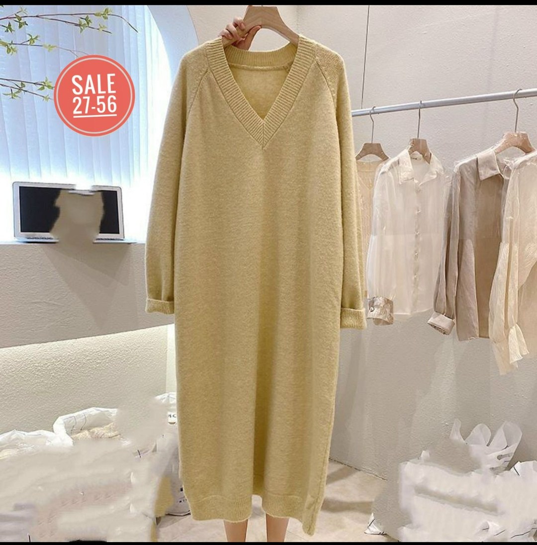 трикотажное платье,женское повседневное трикотажное длинное платье,платье свитер оверсайз,шерстяное платье,платье прямое