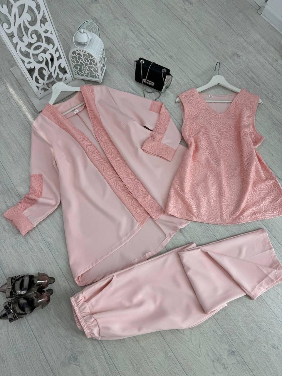 комплект ninele,комплект брючный ninele 5816 василек,костюмы комплекты,брючной костюм,вечерние брючные костюмы