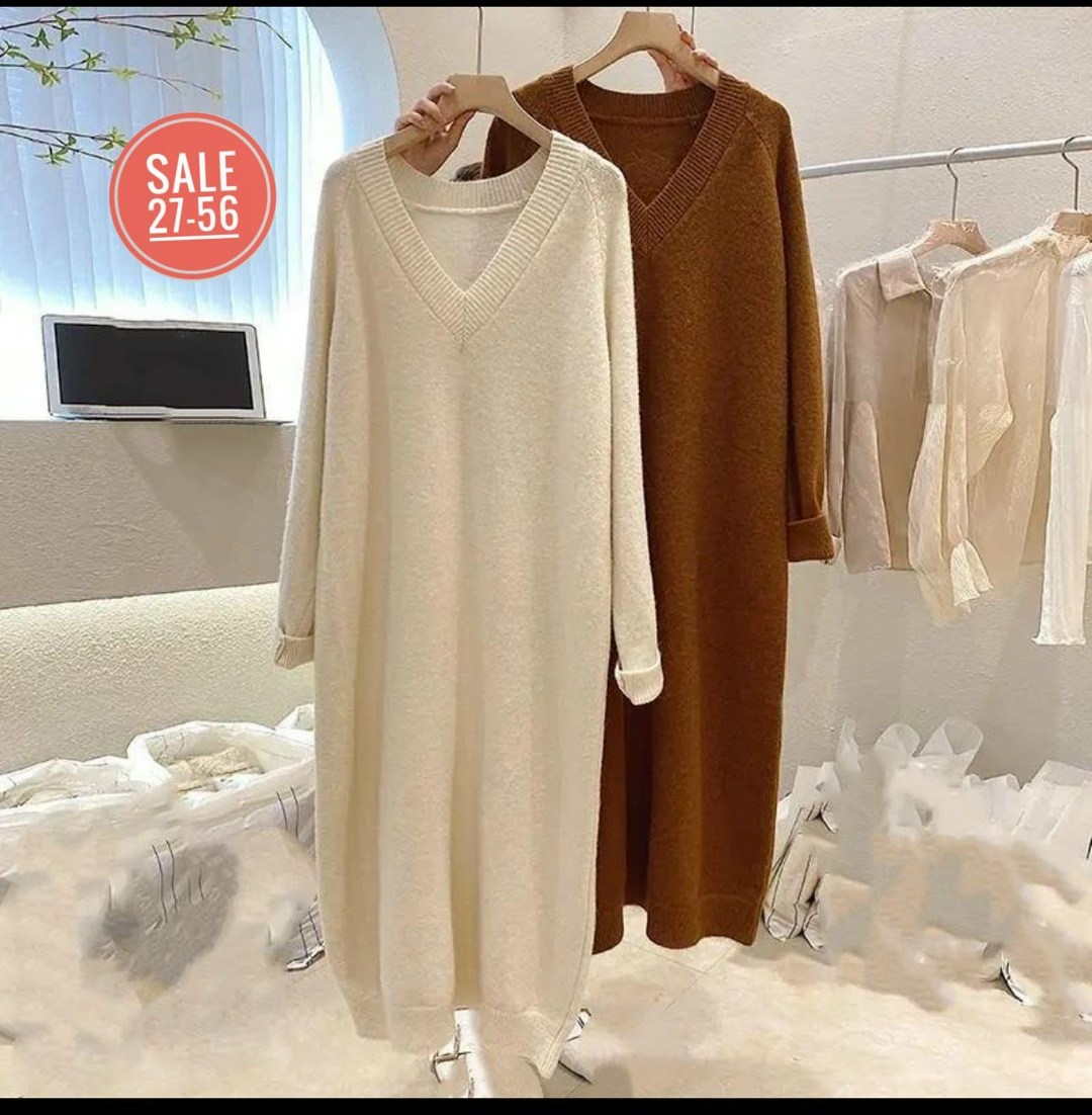 трикотажное платье,женское повседневное трикотажное длинное платье,платье свитер оверсайз,шерстяное платье,платье прямое