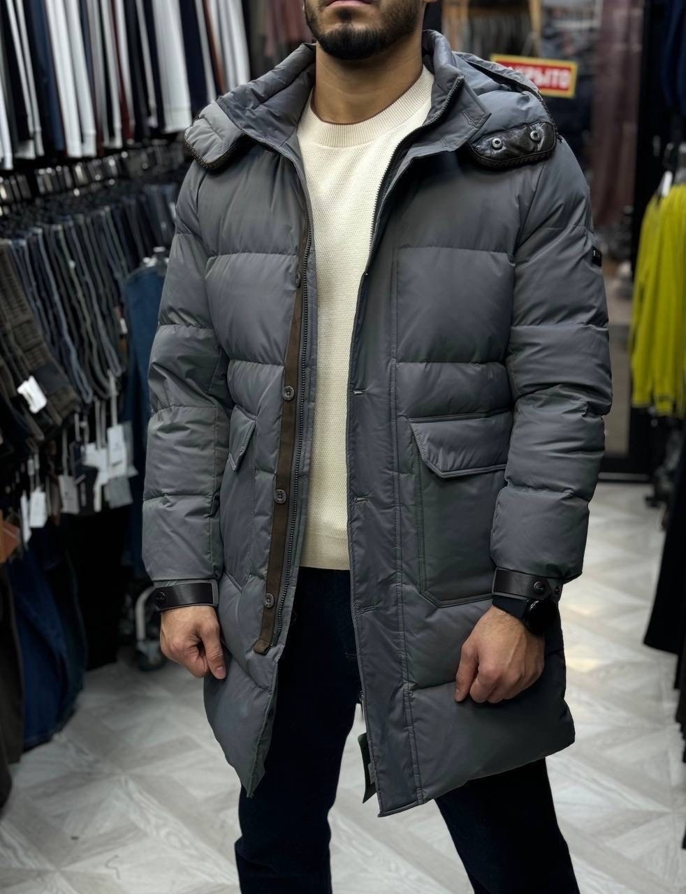 куртка зимняя мужская,пуховик зимний мужской,удлиненная куртка,пуховик удлиненный,зимние куртки